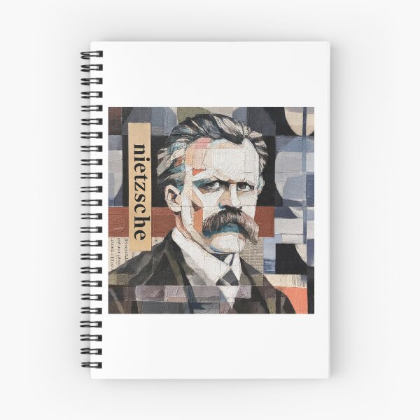 Item preview, Nietzsche Friedrich Philosopher Poster - Abstract Portrait Philosophy Art designed and sold by OzzFrequency.