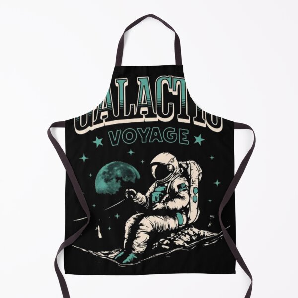 Item preview, Galactic Voyage - Retro Astronaut Space Exploration designed and sold by GenZFashion000.