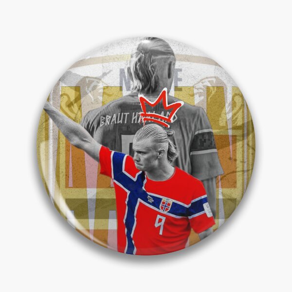 Item preview, Classic Red No. 9 Nordic Striker Art Print designed and sold by Af-RT10.