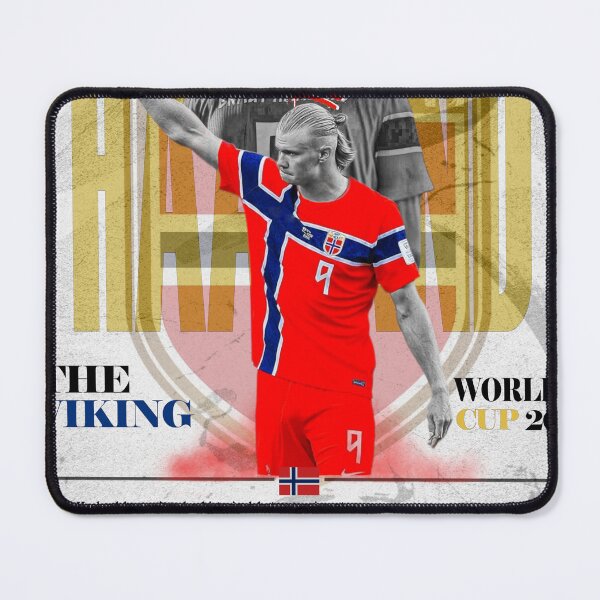 Item preview, Classic Red No. 9 Nordic Striker Art Print designed and sold by Af-RT10.