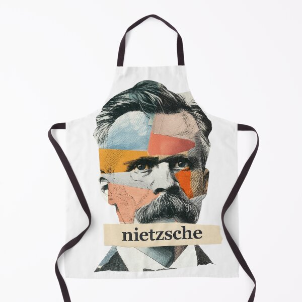 Item preview, Nietzsche Friedrich Philosopher Poster - Abstract Portrait Philosophy Art designed and sold by OzzFrequency.
