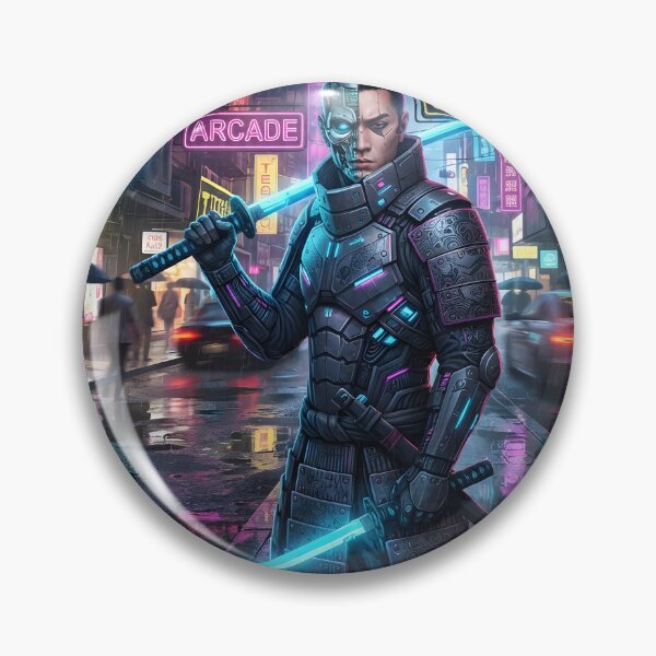 Item preview, Cyberpunk Samurai: Neo-Tokyo Warrior Design designed and sold by Neo Tokio.