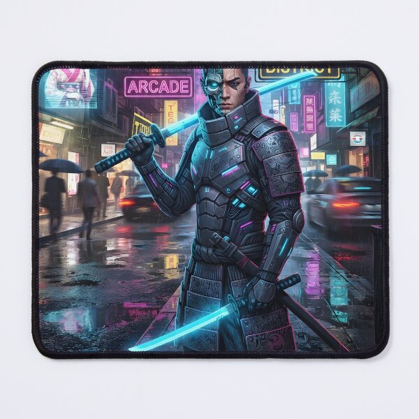 Item preview, Cyberpunk Samurai: Neo-Tokyo Warrior Design designed and sold by Neo Tokio.