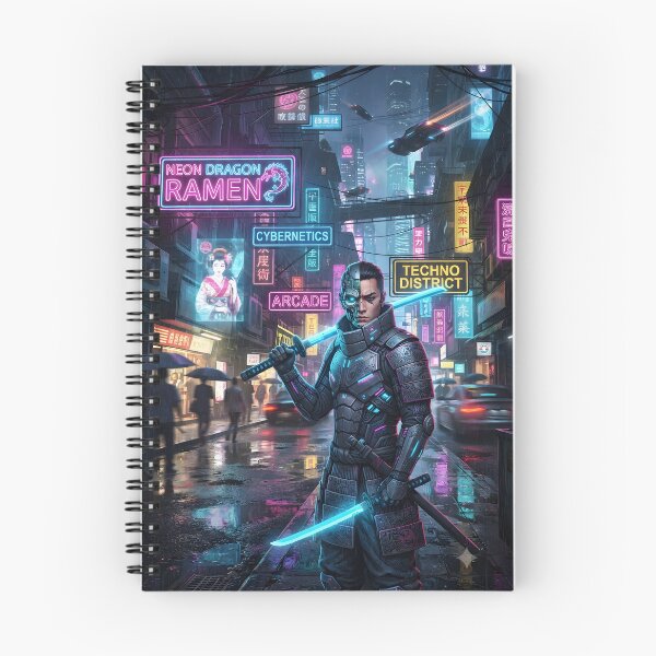 Item preview, Cyberpunk Samurai: Neo-Tokyo Warrior Design designed and sold by Neo Tokio.