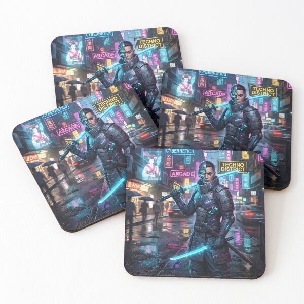 Item preview, Cyberpunk Samurai: Neo-Tokyo Warrior Design designed and sold by Neo Tokio.
