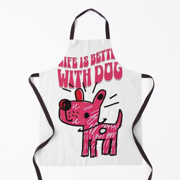 Item preview, Life is Better With Dog - Funny Colorful Scribble Art Puppy designed and sold by GenZFashion000.