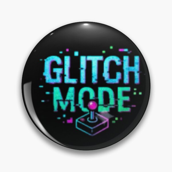 Item preview, Glitch Mode Retro Gaming Joystick - Cyber Neon Arcade Aesthetic designed and sold by KambryStyle.