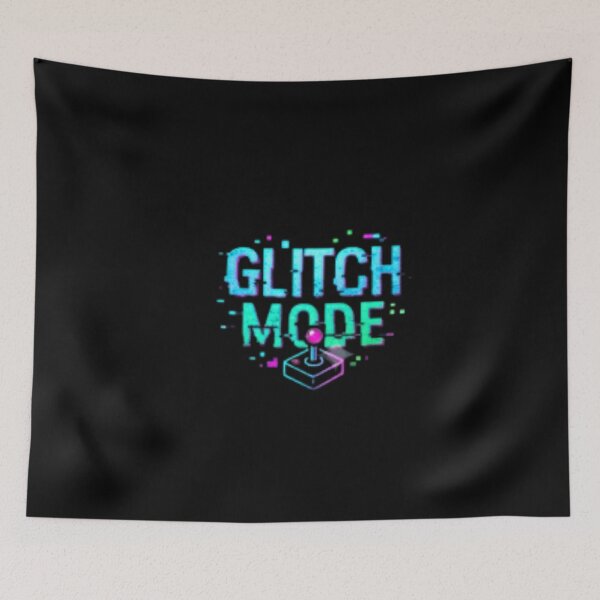 Item preview, Glitch Mode Retro Gaming Joystick - Cyber Neon Arcade Aesthetic designed and sold by KambryStyle.
