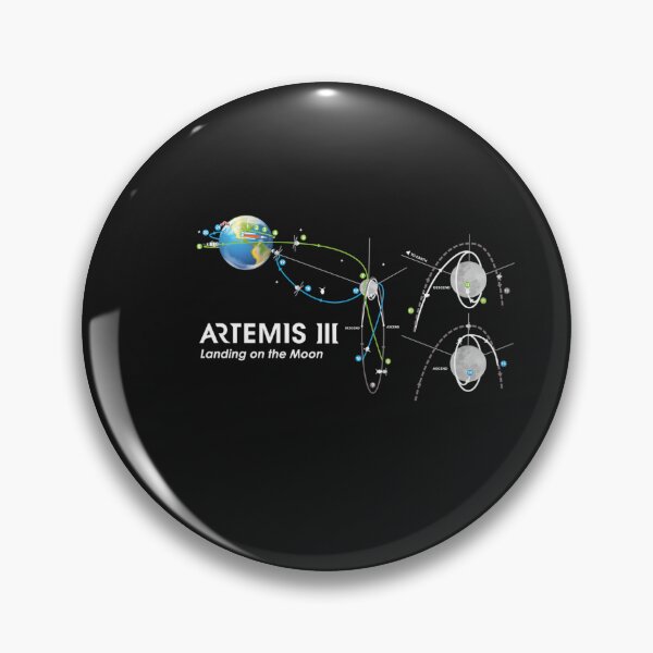 Item preview, Artemis III Moon Landing Mission Diagram Space Exploration designed and sold by FrankIsabel.