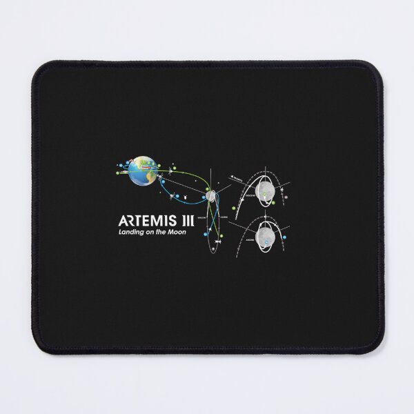 Item preview, Artemis III Moon Landing Mission Diagram Space Exploration designed and sold by FrankIsabel.