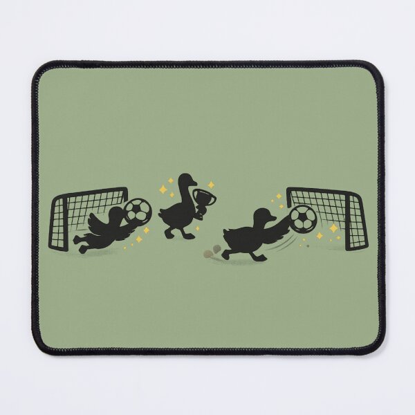 Item preview, Silly Goose Soccer Squad Funny Goalie Art designed and sold by Corvoria.