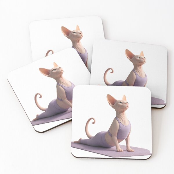 Item preview, A yoga sphinx cat designed and sold by ManggaeJM.