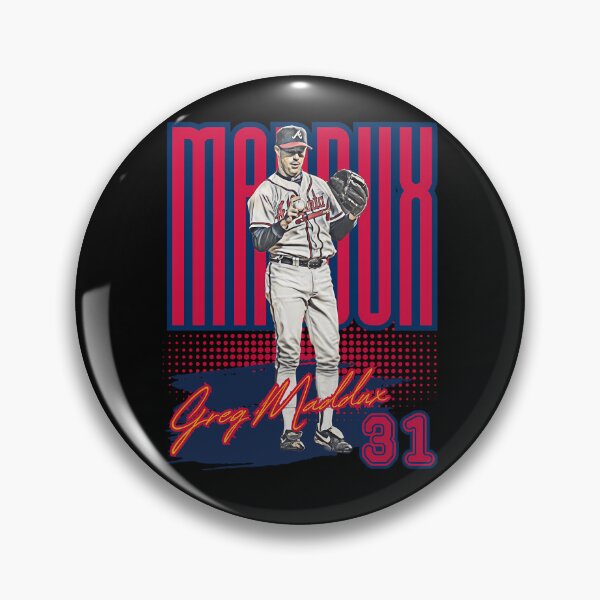 Item preview, Featuring Pitcher Greg Maddux In An Atlanta Braves Uniform designed and sold by ibrahhim.