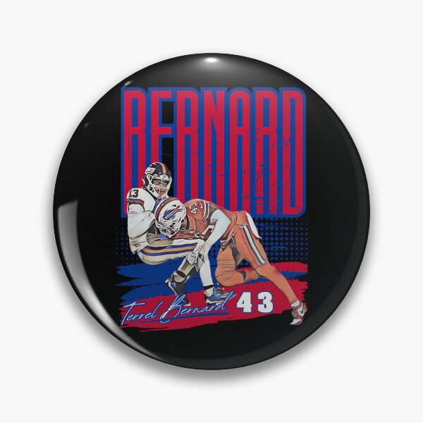 Item preview, Linebacker Terrel Bernard Making A Tackle In A Buffalo designed and sold by ibrahhim.