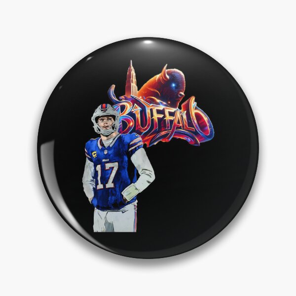Item preview, Featuring Quarterback Josh Allen In A Blue Buffalo Bills designed and sold by ibrahhim.