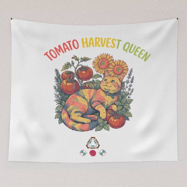 Item preview, Tomato Harvest Queen designed and sold by m-yoga-store.