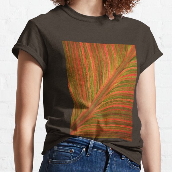 Natural Abstracts - Leaf Pattern Classic T-Shirt