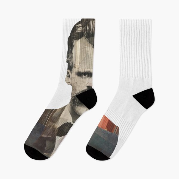 Item preview, Nietzsche Friedrich Philosopher Poster - Abstract Portrait Philosophy Art designed and sold by OzzFrequency.
