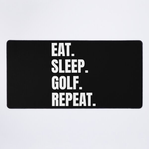 Item preview, Eat. Sleep. Golf. Repeat. designed and sold by Vision Crafted.