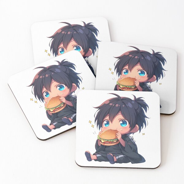 Item preview, Yato Noragami Chibi Burger Godly Snack Mood designed and sold by earlobejerk.