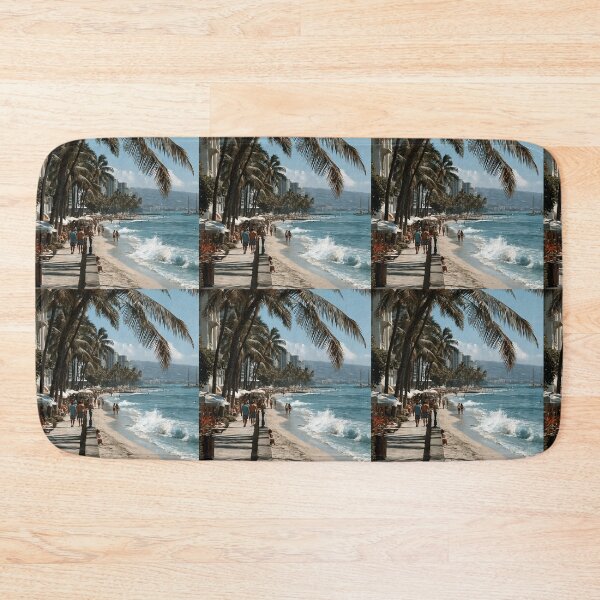 Item preview, Waikiki Beach designed and sold by LizsShop.