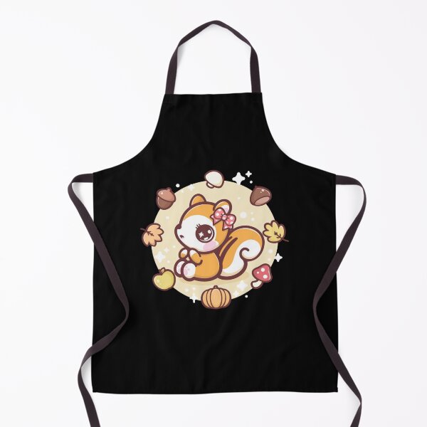 Item preview, Cute Risu Kawaii Squirrel Autumn Leaves designed and sold by Cutenekocat.