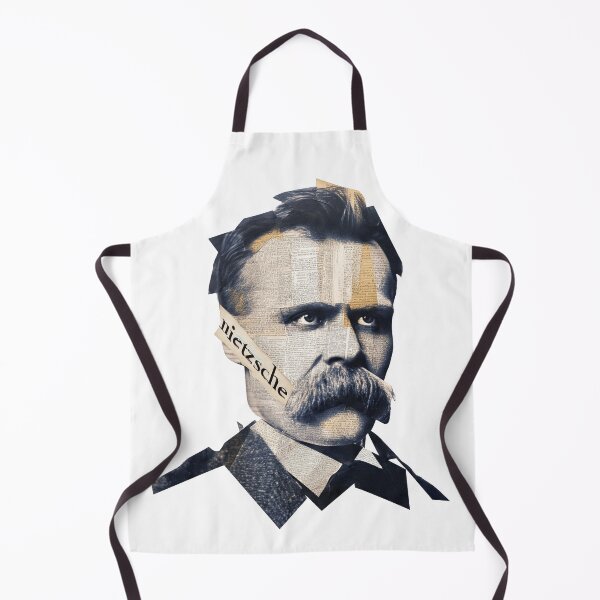 Item preview, Nietzsche Friedrich Philosopher Poster - Abstract Portrait Philosophy Art designed and sold by OzzFrequency.