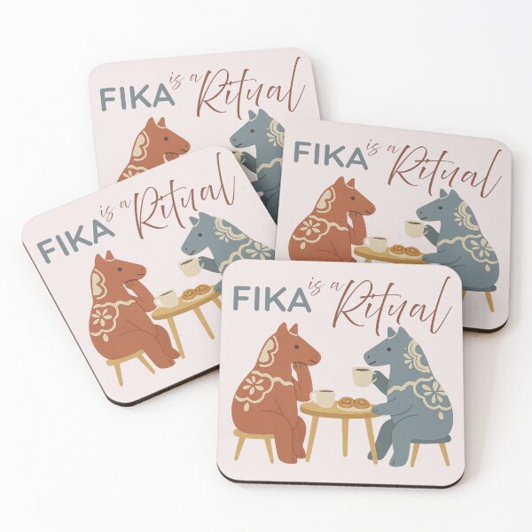 Item preview, Fika Is a Lifestyle – Scandinavian Ritual Art | Nordic Coffee Culture designed and sold by ScanMood.