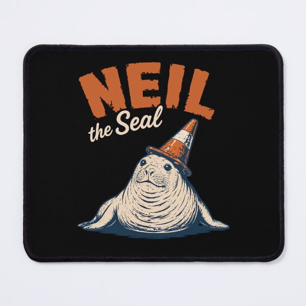 Item preview, neil the seal designed and sold by Rachdi12.