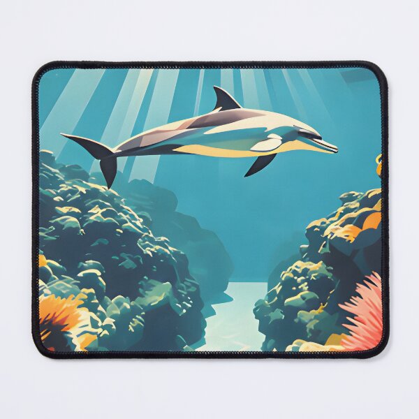 Item preview, Krabi Coral Reef Symphony – Vintage Marine Poster designed and sold by Spirit of Siam.