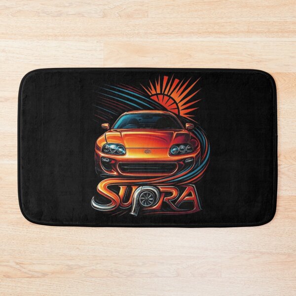 Artikelvorschau, Toyota Supra MK4 Design, JDM Sportwagen-Shirt, 2JZ Turbo, Japanischer Sportwagen, 90er-Jahre-Ikone, Straßenrennen, Tuning-Auto, Drift-Kultur-Grafik entworfen und verkauft von Typologystudios.