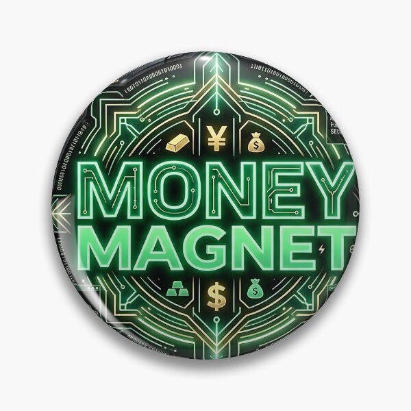 Item preview, Money Magnet Cyber Talisman designed and sold by 无限丰富.