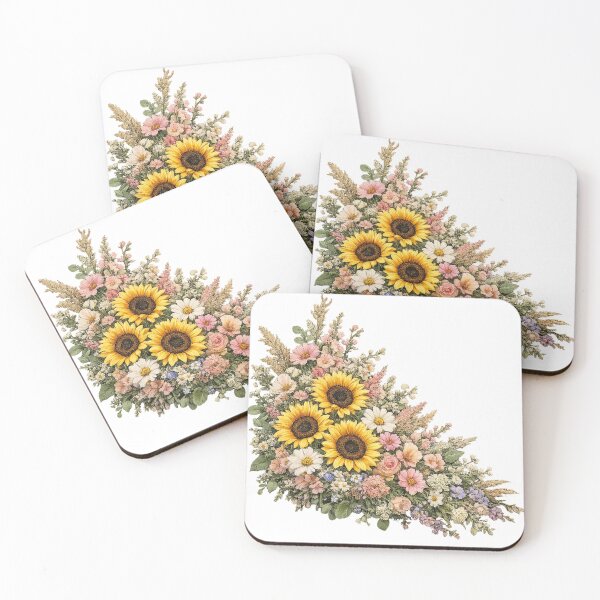 Item preview, Rustic Sunflower Wildflower Bouquet designed and sold by PetalGarden.