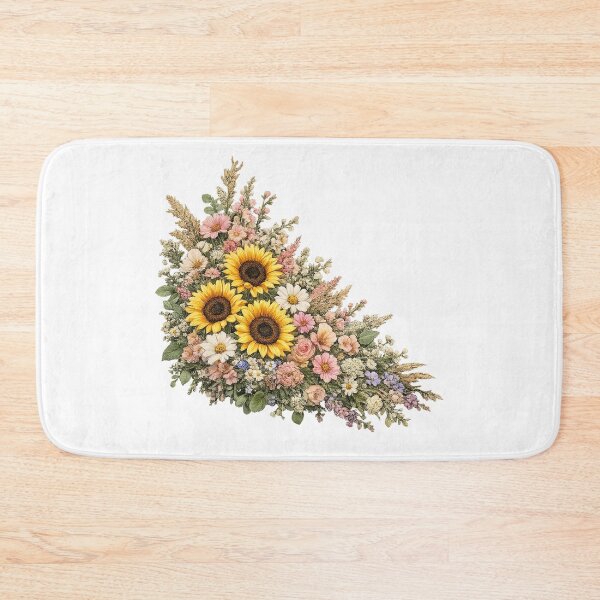 Item preview, Rustic Sunflower Wildflower Bouquet designed and sold by PetalGarden.