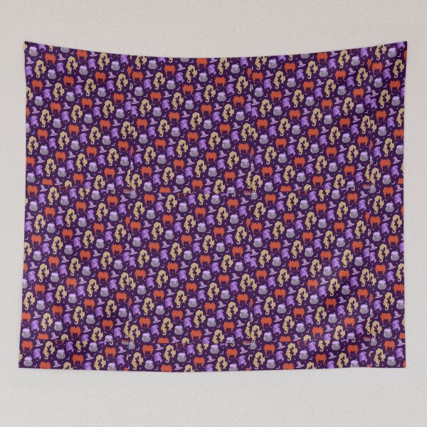 Item preview, Spellbound Witch Pattern designed and sold by MagicalWardrobe.