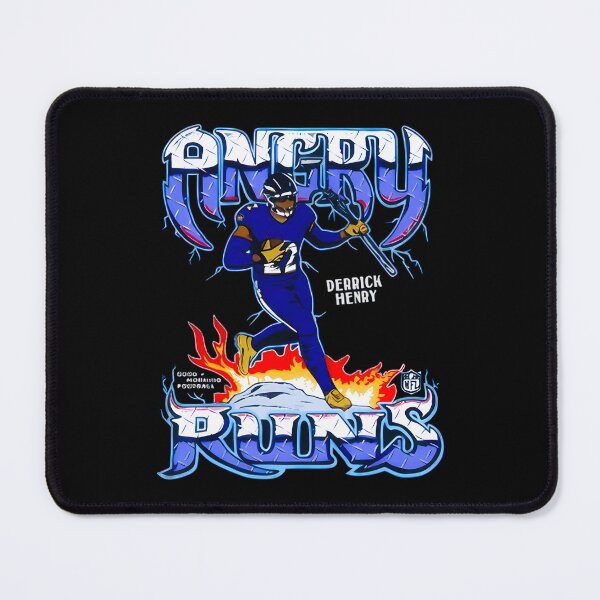 Item preview, Derrick Henry Angry Runs Football designed and sold by DBMGraffix.