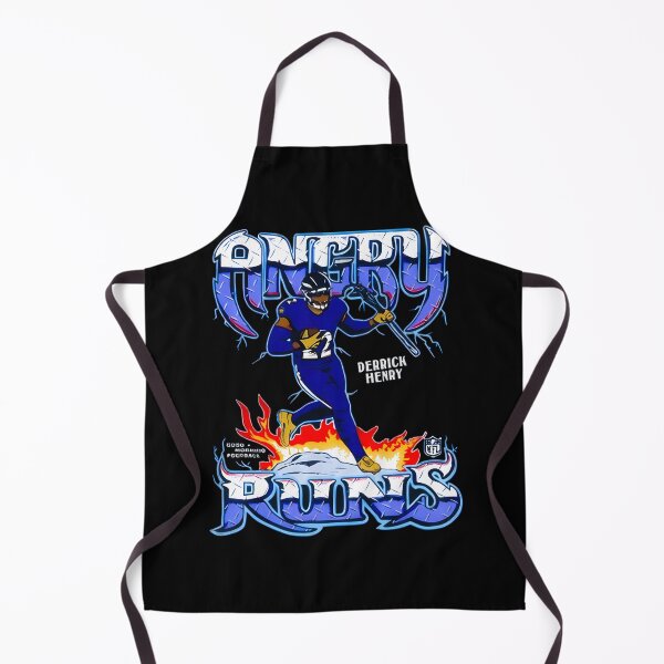 Item preview, Derrick Henry Angry Runs Football designed and sold by DBMGraffix.