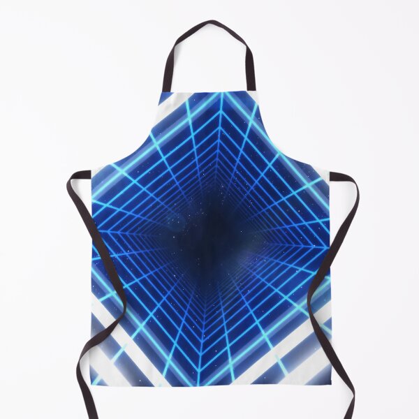 Item preview, Blue Square Wireframe Tunnel & Neons designed and sold by Electric Shock!! Design.
