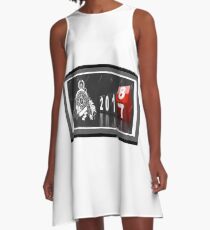 Changing Times A-Line Dress