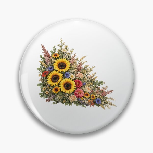 Item preview, Rustic Sunflower Wildflower Bouquet designed and sold by PetalGarden.
