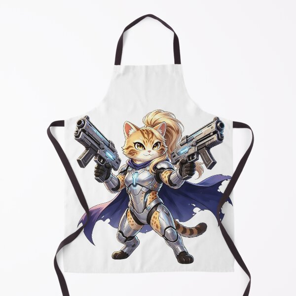 Item preview, Dual-Gun Felis Nigripes - Cyberpunk Warrior Cat Elite designed and sold by ABYSSLAB.