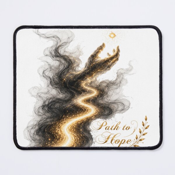 Item preview, Path to Hope - Golden Light of Hope designed and sold by Mcjiskra.