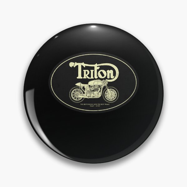Item preview, Oval Badge For Triton Motorcycles Featuring designed and sold by ole-oleth.