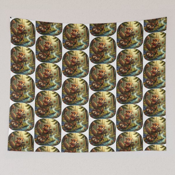 Item preview, Happy Beaver Adventures – Beaver Nature Photographer designed and sold by Clothes With Smiling Animals Walt Gral.