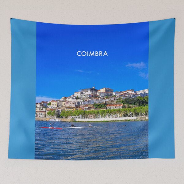Item preview, Coimbra Modern Travel Poster designed and sold by travelwitheric.