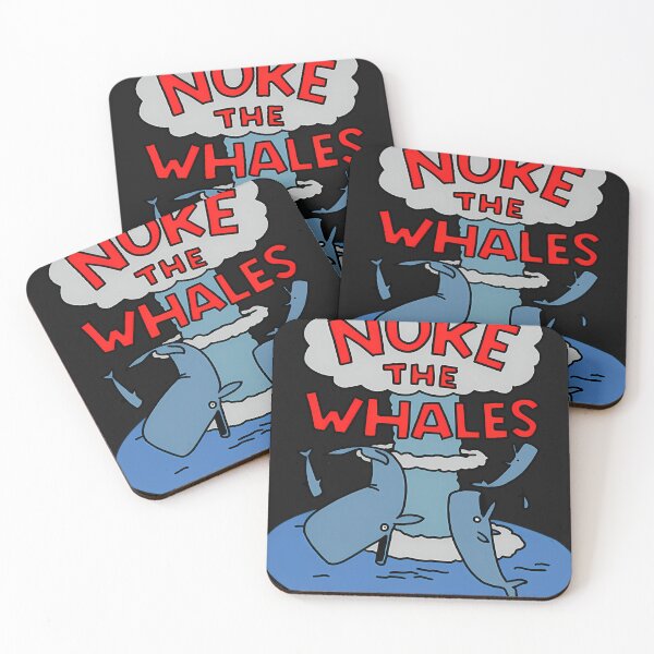 Aperçu de l'œuvre Nucléariser les baleines créée et vendue par pinkdreamarty.