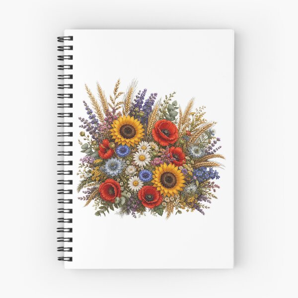Item preview, Rustic Sunflower & Wildflower Bouquet designed and sold by PetalGarden.