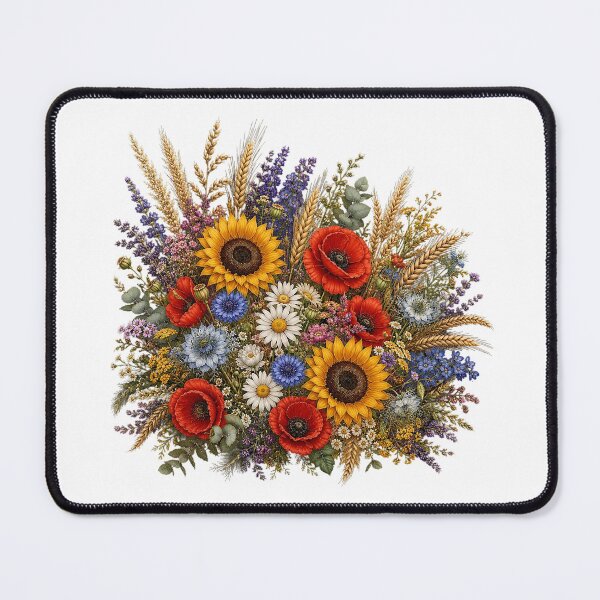 Item preview, Rustic Sunflower & Wildflower Bouquet designed and sold by PetalGarden.