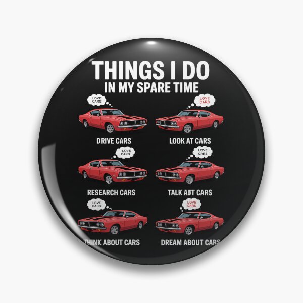 Item preview, Things I Do In My Spare Time Car Enthusiast Car Lover designed and sold by pinkdreamarty.