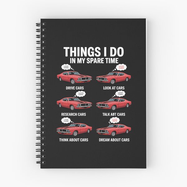 Item preview, Things I Do In My Spare Time Car Enthusiast Car Lover designed and sold by pinkdreamarty.